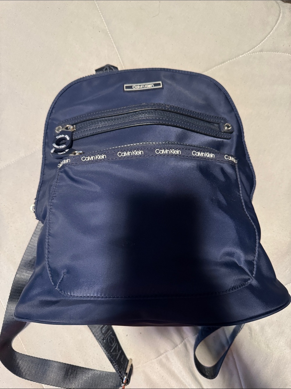 Calvin Klein Navy Mini Backpack